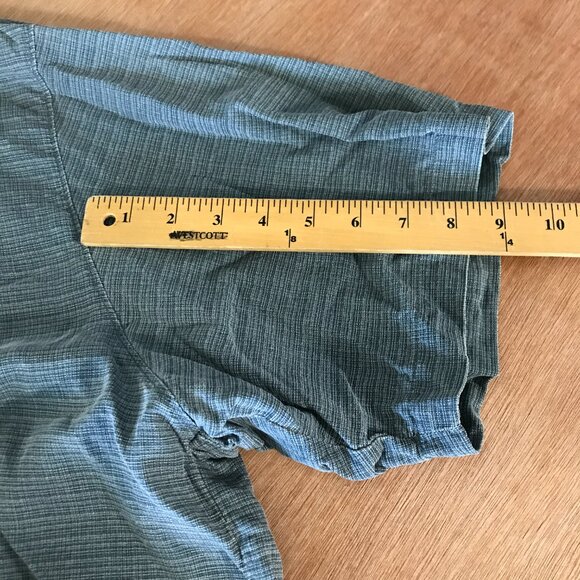 Tommy Bahama 100% Silk Hawaiian Shirt Men XXL Blue Floral Button Up Short Sleeve - Picture 9 of 12